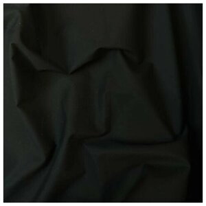 Ткань костюмная (черный) 100 хлопок италия 75см* 158 см