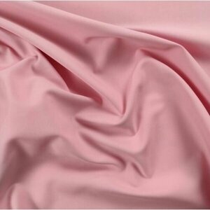 Ткань костюмная (розовый) 86% хлопок, 9% полиамид, 4% эластан италия 50 см*141 см отрез