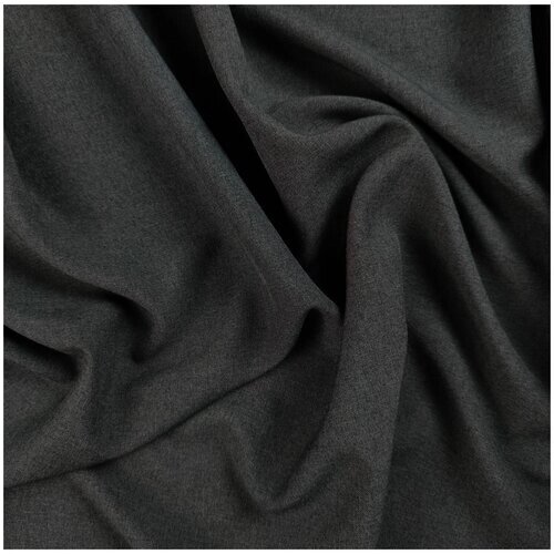 Ткань костюмная (серый) 90% пэ, 10% вискоза , 50 см * 150 см, италия от компании М.Видео - фото 1