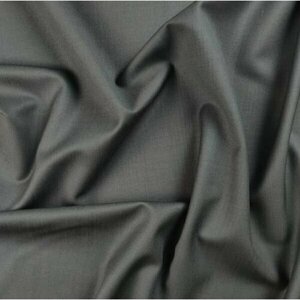 Ткань костюмная (серый) 98 шерсть, 2 эластан италия 40см* 153 см
