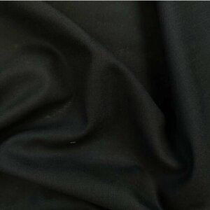 Ткань костюмная шерсть (черный) 100 шерсть италия 50 cm*152 cm