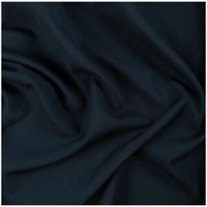 Ткань костюмная (т. синий) 70% пэ, 20% вискоза , 50 см * 162 см, италия