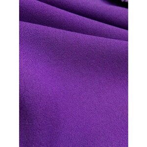 Ткань Креп плательно-костюмный фиолетовый