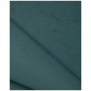 Ткань мебельная Велюр, модель Милагрос, цвет - Морская волна (45) (Ткань для шитья, для мебели)
