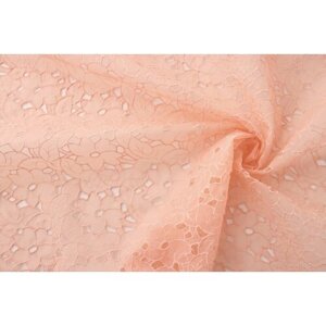 Ткань органза персикового цвета