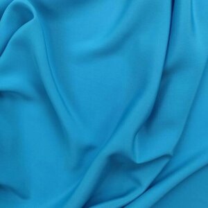 Ткань плательная креп (голубой) 70 ацетат, 30 шелк италия 50 cm*140 cm