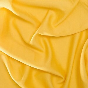 Ткань плательно-костюмная "Французский лен" желтый без рисунка (2720-6)