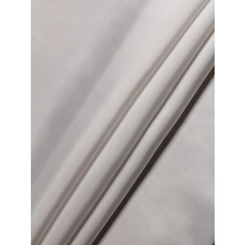 Ткань подкладочная белая MDC FABRICS S005/white. Вискоза, полиэстер, для шитья, для верхней одежды. Отрез 1 метр. от компании М.Видео - фото 1