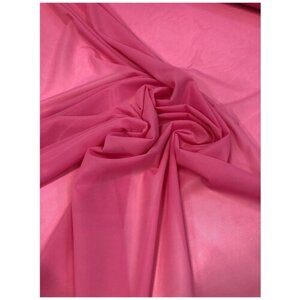 Ткань подкладочная сетка , цвет розовый , цена за 3 метра погонных.