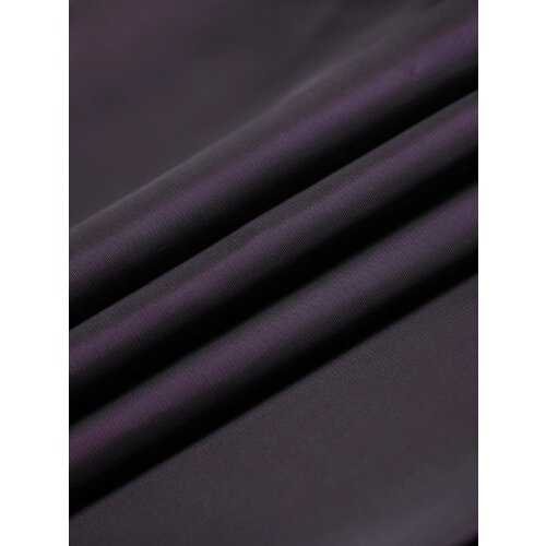 Ткань подкладочная темно-фиолетовый для шитья MDC FABRICS S007\77 однотонная. Поливискоза. Для одежды. Отрез 1 метр от компании М.Видео - фото 1