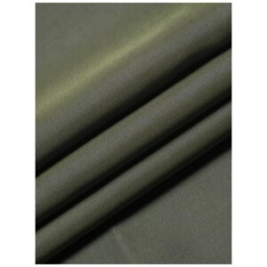 Ткань подкладочная темно-зеленая для шитья MDC FABRICS S007\1278 однотонная. Поливискоза. Для одежды. Отрез 1 метр