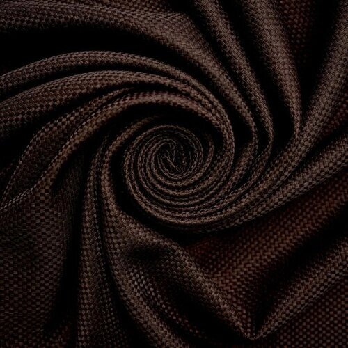 Ткань портьерная лён рогожка блэкаут. от компании М.Видео - фото 1