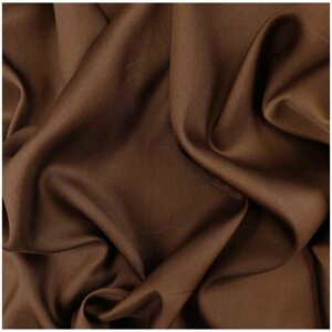 Ткань рубашечная (коричневый) 100% хлопок , 50 см * 145 см, италия