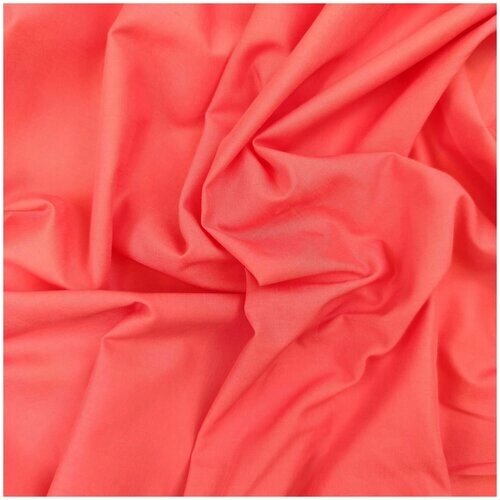 Ткань рубашечная (розовый) 100% хлопок , 50 см * 147 см, италия от компании М.Видео - фото 1