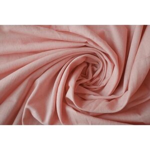 Ткань рубашечный хлопок оксфорд персикового цвета