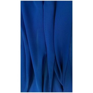 Ткань Шифон синего цвета Италия