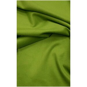 Ткань Сукно кашемир ярко-зелёное Италия