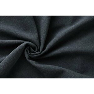 Ткань тёмно-серая костюмная шерсть (в двух отрезах: 1.65 м и 1.60 м)