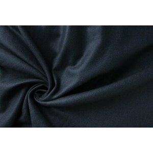 Ткань темно-синий кашемир (черно-синяя елочка)