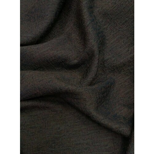 Ткань Жаккард коричневый от компании М.Видео - фото 1