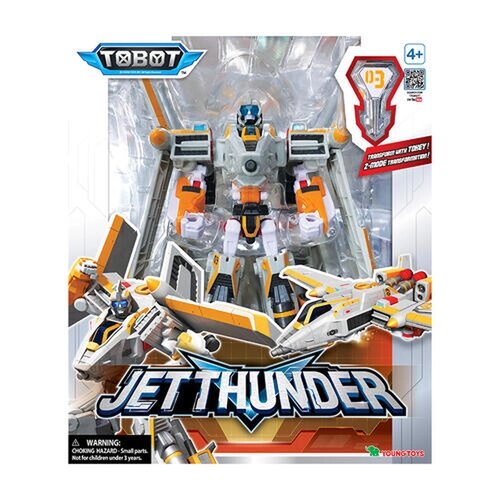 Tobot GD Jet Thunder 301132 Реактивный Громовой Робот от компании М.Видео - фото 1