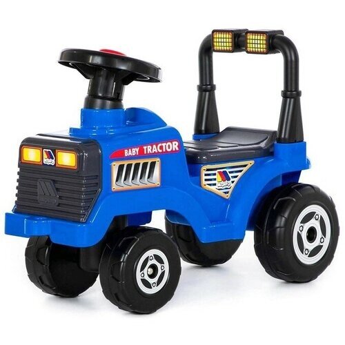 Толокар-трактор «Митя», цвет синий от компании М.Видео - фото 1