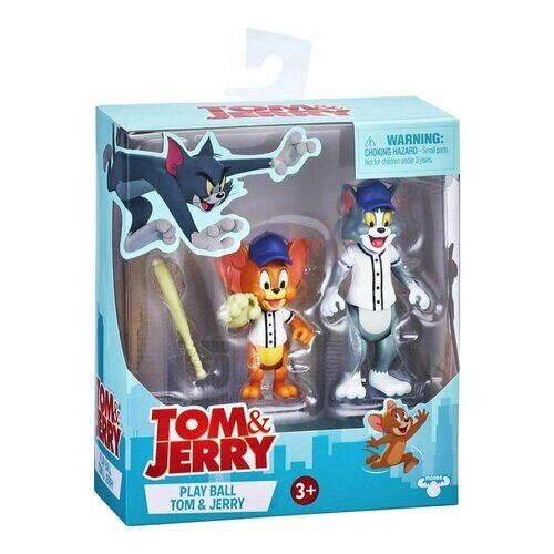 Том и Джерри 2 фигурки Коллекционные - Бейсболл Tom & Jerry от компании М.Видео - фото 1