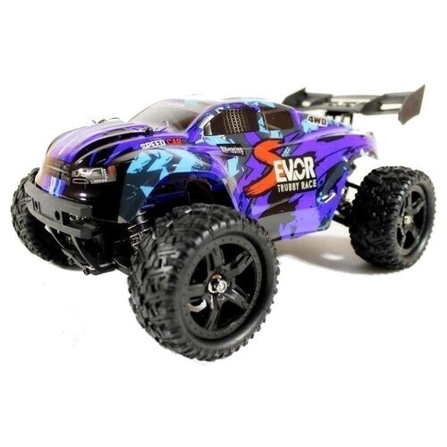 Трагги Remo Hobby S-EVOR Brushless RH1665, 1:16, 28.5 см, синий от компании М.Видео - фото 1