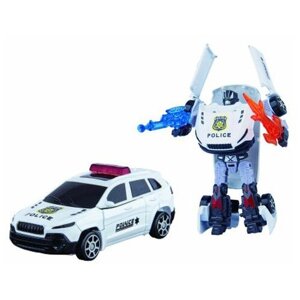 Трансформер Робот-Машина Полиция, металл