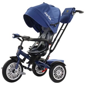 Трехколесный велосипед Baby Trike Luxury, синий