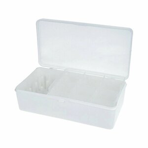 Тривол Коробка для мелочей №6 пластик 21 x 11 x 6.5 см белый