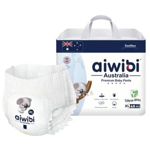 Трусики-подгузники детские AIWIBI Premium XL 12-17 кг 40 шт