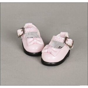 Туфли Luts Shoes ZDS-03 (С бантиком для куклы Латс Зузу Дельф розовые)