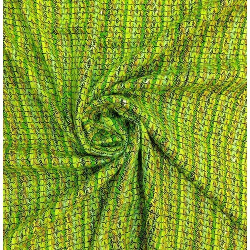 Твидовая Шанель / Ткани для шитья ( зелёный) от компании М.Видео - фото 1