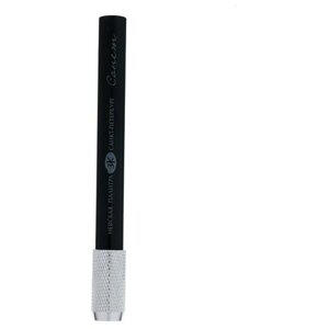 Удлинитель-держатель с резьбовой цангой для карандашей диаметром до 8 мм (для цветных, пастельных, чёрнографитных, акварельных и косметических карандашей), металлический, чёрный