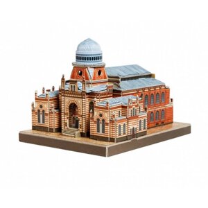УмБум649 "Большая хоральная синагога" Модель из картона Санкт-Петербург в миниатюре