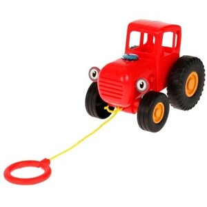 Умка Музыкальная игрушка «Синий трактор» цвет красный, 30 песен, загадок, звук и свет