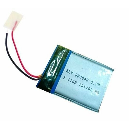 Универсальная аккумуляторная батарея для регистратора / навигатора / портативной электроники Li-Pol, (43x30x2 мм), 2Pin, 3.7V, 150mAh от компании М.Видео - фото 1