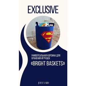 Универсальная корзина для хранения игрушек Bright baskets"