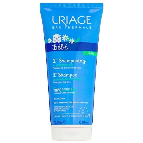 Uriage Bebe Первый ультрамягкий шампунь без мыла, 200 мл от компании М.Видео - фото 1