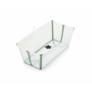 Ванночка Stokke Flexi Bath, Transparent Green, прозрачный/зеленый