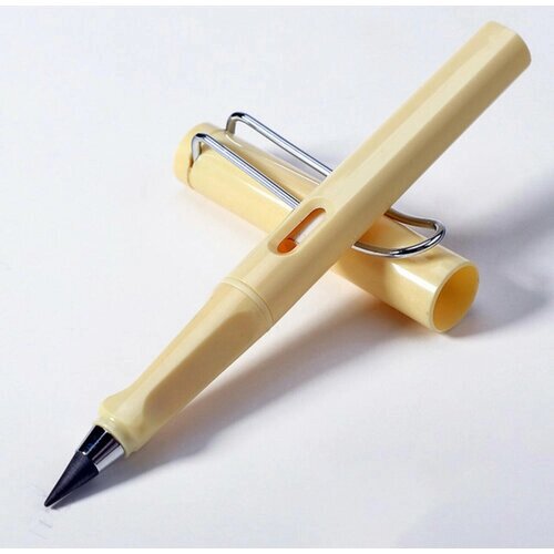 Вечный карандаш AVOCADO набор желтый с ластиком от компании М.Видео - фото 1