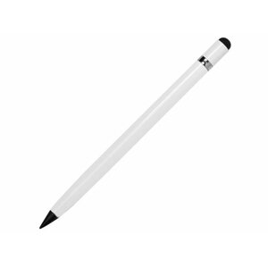 Вечный карандаш "Eternal" со стилусом и ластиком белый
