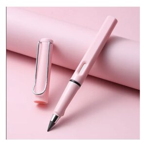 Вечный карандаш с ластиком внутри, розовый