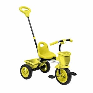 Велосипед детский трехколесный ВДН2/2 желтый с ручкой