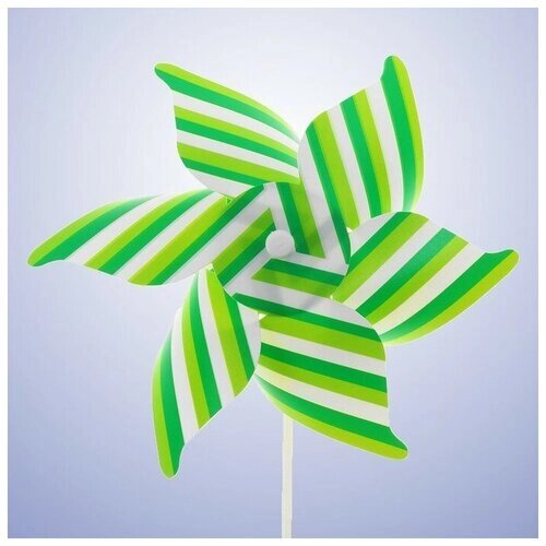Ветерок «Полосатик», цвет зелёный от компании М.Видео - фото 1