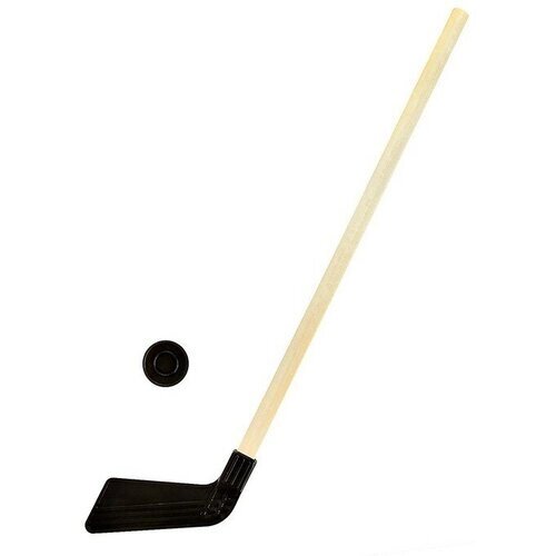 Винтер Шайба и клюшка хоккейная 80 см, микс от компании М.Видео - фото 1