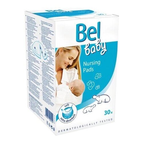 Вкладыши Bel Baby/Бел Бэби в бюстгальтер, 30 шт от компании М.Видео - фото 1