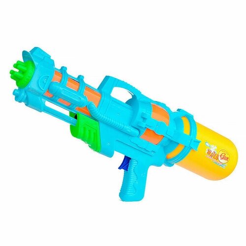 Водное оружие с помпой «Water Gun» 48 см, цвет голубой M810-1 от компании М.Видео - фото 1