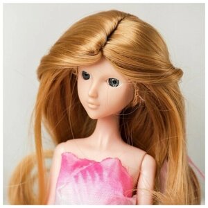 Волосы для кукол Волнистые с хвостиком размер маленький, цвет 18
